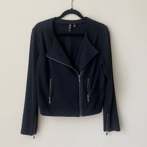 Valette Black Blazer Contemporary Semi-Formal Style